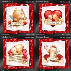 Valentine Bears Fold Back BUNDLE