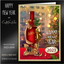 Happy New Year 6x8 Card Front Kit-1
