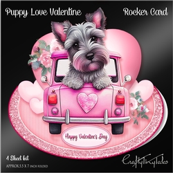 Puppy Love Card Front Kit-9