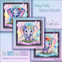 Baby Party Elephant BUNDLE-2