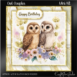 OWL Couples Card Front Mini Kit-3