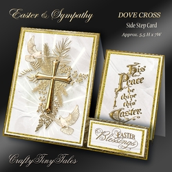 Easter & Sympathy Dove Cross Side Step