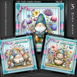 Cute Easter Garden Gnomes Bumper-1