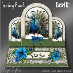 Ravishing Peacock Easel Kit-2