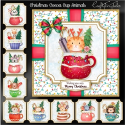 Christmas Cocoa Cup Animals Kit-1