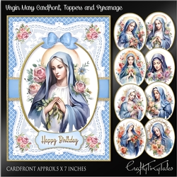 Virgin Mary Cardfront Toppers Pyramage -3