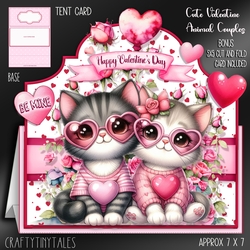 Cute Valentine Animal Couples Kit-1