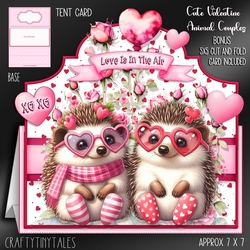 Cute Valentine Animal Couples Kit-4