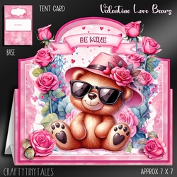 Valentine Love Bears Card Kit-2