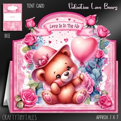 Valentine Love Bears Card Kit-3