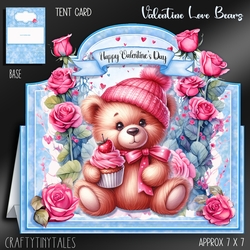 Valentine Love Bears Blue Series Kit-1