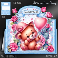 Valentine Love Bears Blue Series Kit-3
