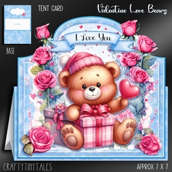 Valentine Love Bears Blue Series Kit-4