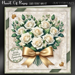 Heart Of Roses Card Front Kit-4