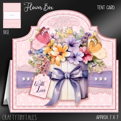 Flower Box Tent Card Kit-5