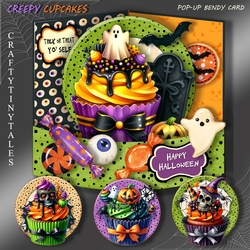 cup1333666_1784 - Creepy Cupcakes Pop-Up Bendy Card