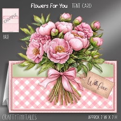Flowers For You Tent Card Mini Kit-2