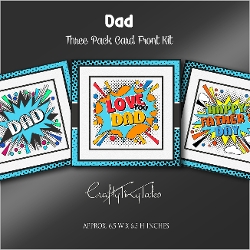 Dad Three Pack Card Front Kit.2