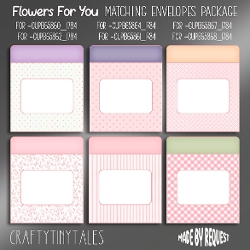 Matching-Envelopes-For-Flowers For You Kits