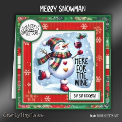 Merry Snowman Kit-2