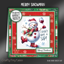 Merry Snowman Kit-3