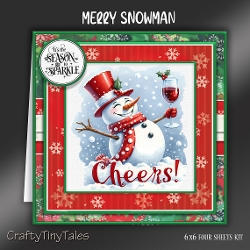 Merry Snowman Kit-4