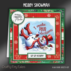 Merry Snowman Kit-5