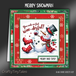 Merry Snowman Kit-9