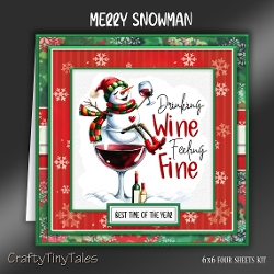 Merry Snowman Kit-16