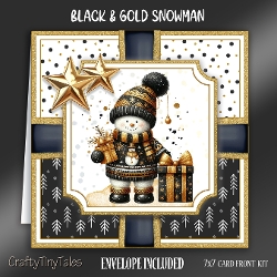 Image of cup1390106_1784 - Black & Gold Snowman-5
