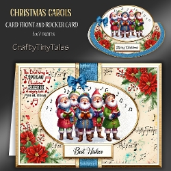 Christmas Carols-Card Front and Rocker Card-4