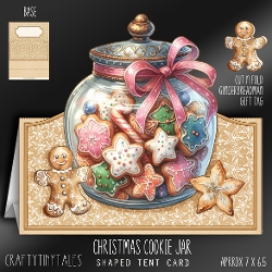 Christmas Cookie Jar Tent Card-4
