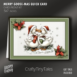 Merry Goose-mas Quick Card Kit-1