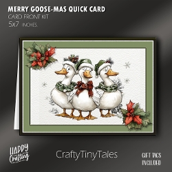 Merry Goose-mas Quick Card Kit-3