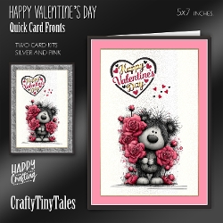 Happy Valentines Day Card Fronts Kit-1