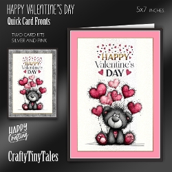 Happy Valentines Day Card Fronts Kit-3