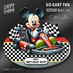 GO-KART-FUN Rocker Card K-1