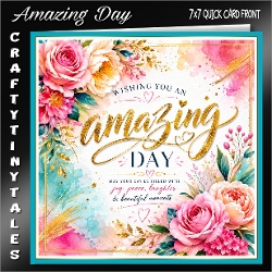 Amazing Day Quick Card Front Kit-2