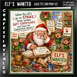 ELFS WANTED 7x7 Kit