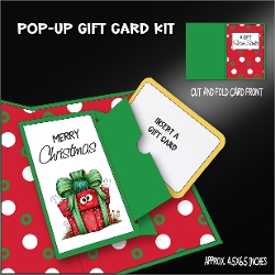 Christmas Pop-Up Gift Card K-1