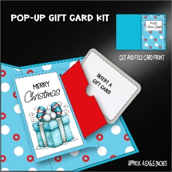 Christmas Pop-Up Gift Card K-2