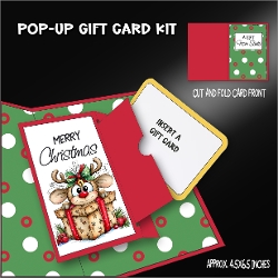 Christmas Pop-Up Gift Card K-4