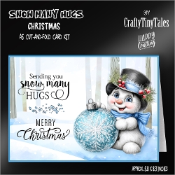 cup1466781_1784 - Snow Many Hugs Cut-And-Fold Card Kit-5