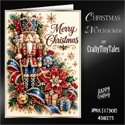 Christmas Nutcracker Card Front Kit-5