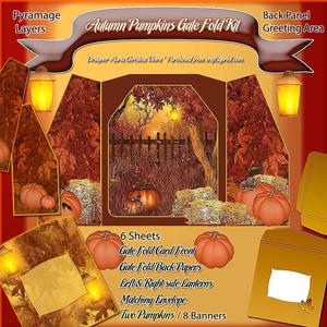 Autumn Pumpkins Gate Fold Kit