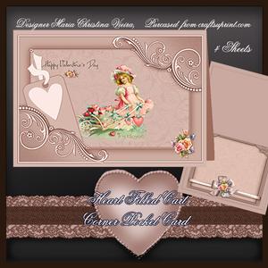 Heart Filled Cart Corner Pocket Kit
