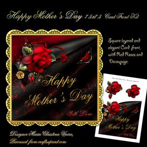 Happy Mother's Day Card Front