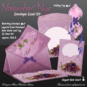 November Nyx Envelope Easel Kit