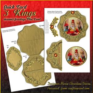 3 Kings Quick Card Easel Kit