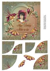 Happy Birthday Mother-in-law 6x6